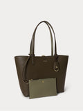 Lauren Ralph Lauren medium reversible tote bag green (British brand)