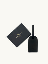 Next Apatchy Black Leather Luggage Tag- Buy online at McGrocer