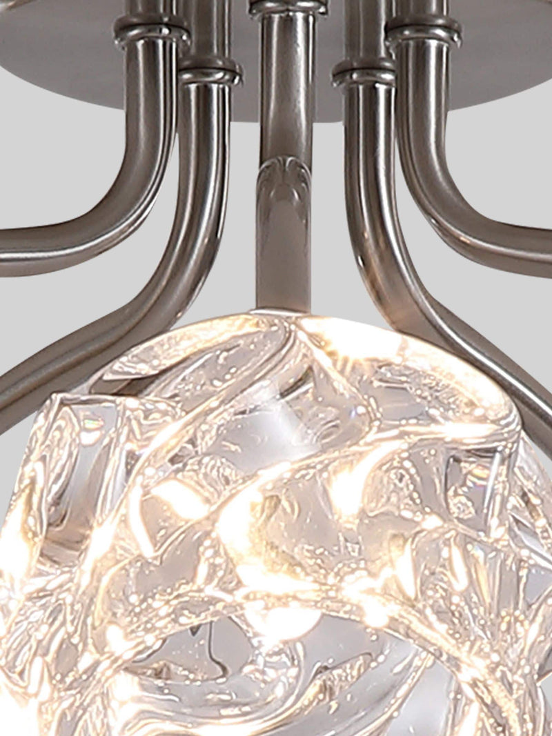 Searchlight flush ceiling light 5-light 60cm, UK version