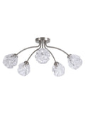 Searchlight flush ceiling light 5-light 60cm, UK version