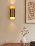Searchlight gold 2-light wall light - British product