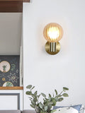 Searchlight wall light champagne brass 12.5cm, UK version