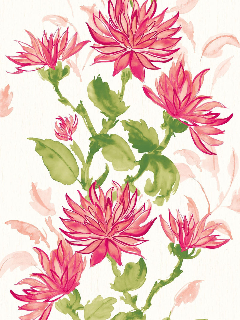Ohpopsi wallpaper sample Kiku Sunrise A4, imported from the UK