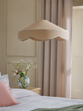 Padbury Easy Fit lamp shade with scalloped edge (British brand)