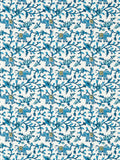 Clarke and Clarke Cobalt Hathi Indira wallpaper sample - British product