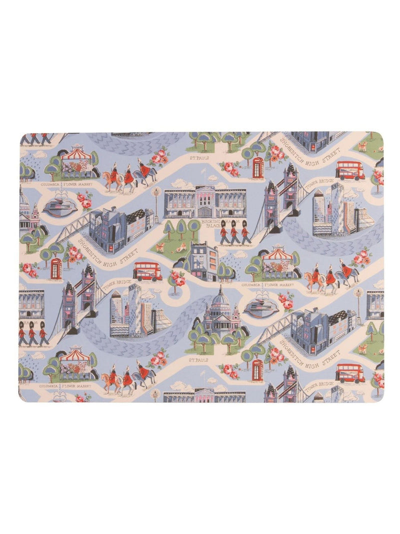 Cath Kidston London town cork back placemats, UK version