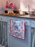 Cath Kidston London Town blue tea towels set of 2 (British brand)