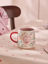 Next Cath Kidston Red Hackney Rose Queen Billie Mug- Buy online at McGrocer