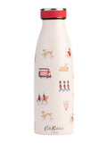 Cath Kidston Neutral London Town stainless steel bottle 350ml (British brand)