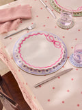Cath Kidston Pink Spitalfields Silk dinner plates set of 4, UK version