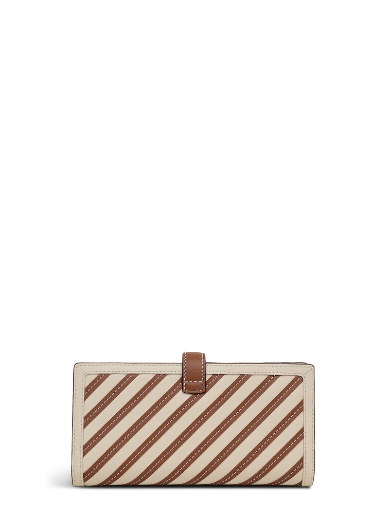 Radley White Willis Street Stripe leather wallet, UK version