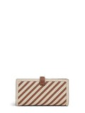 Radley White Willis Street Stripe leather wallet, UK version