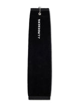 Next J.Lindeberg Black Drohen Towel- Buy online at McGrocer