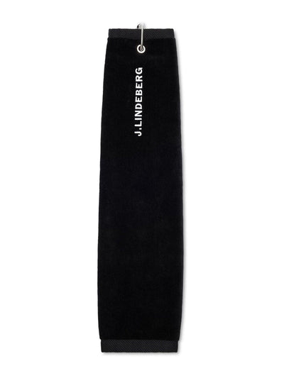 Next J.Lindeberg Black Drohen Towel- Buy online at McGrocer