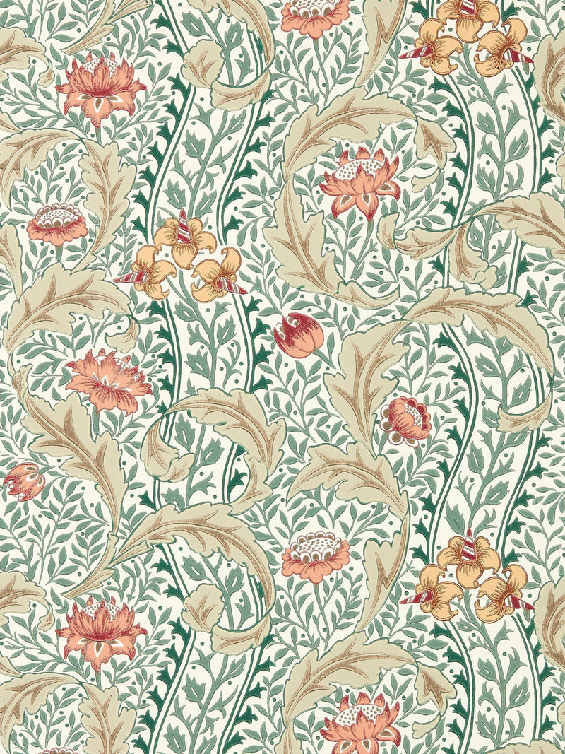 Morris & Co Wild Tulip & Vine wallpaper 10m - British product