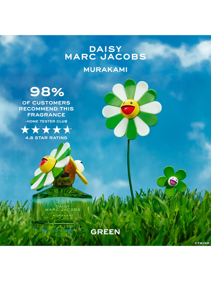 Marc Jacobs Daisy Murakami Green limited edition perfume 50ml, UK version