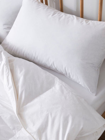 Next FBC Goose Feather and Down Hypoallergenic Surround Pillow Standard 48cm x 74cm- Buy online at McGrocer
