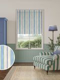 Bluebellgray Atlantic Seaside Stripe roller blind, UK version