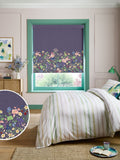 Bluebellgray Midnight Berneray roller blind 810x3000mm, UK version