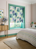 Bluebellgray Multi Lochaber made-to-measure blind in green - British product