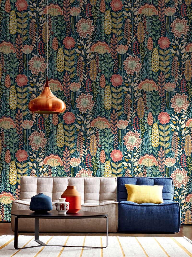 Ohpopsi Pistachio Mix Seedheads Wallpaper 10m