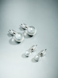 Sterling silver plated ball studs 2 pack, imported from the UK
