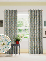 Next Land & Shore Green Lorie Made to Measure Curtain- Buy online at McGrocer