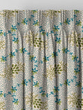 Land & Shore Green Lorie made to measure curtain (British brand)