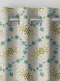Land & Shore Green Lorie made to measure curtain (British brand)