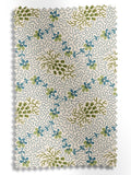 Land & Shore Green Lorie made to measure curtain (British brand)