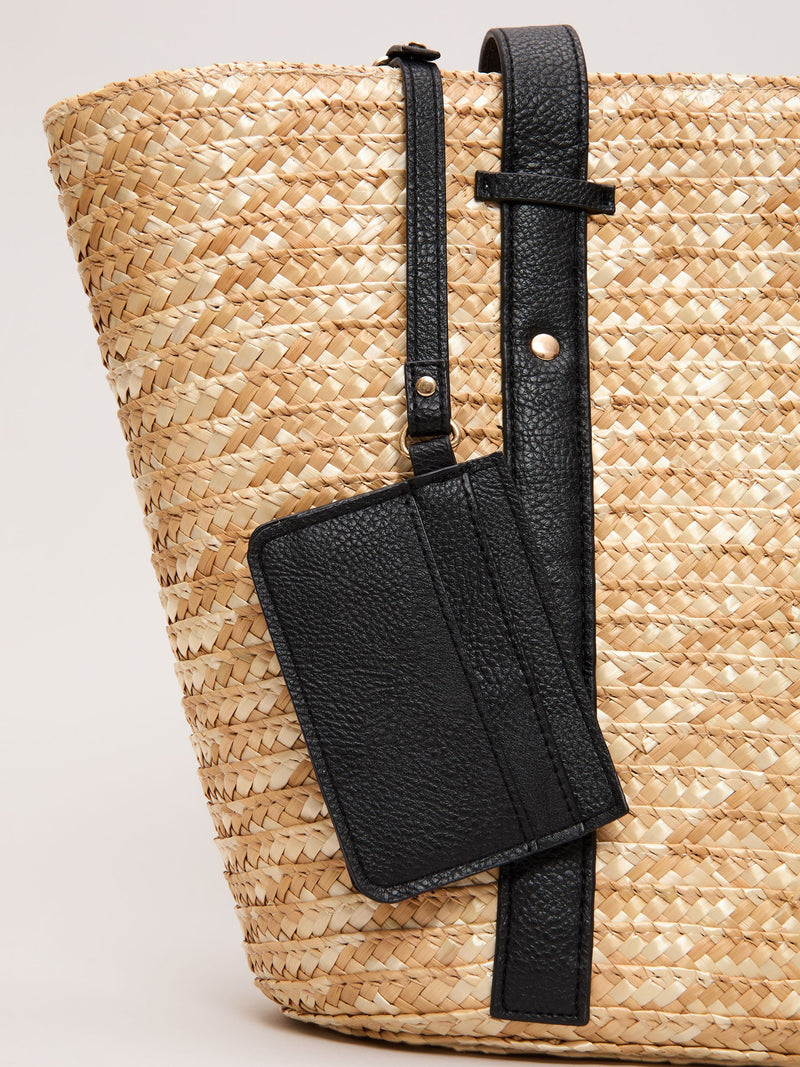 Phase Eight natural straw shopper bag 45x30cm (British brand)