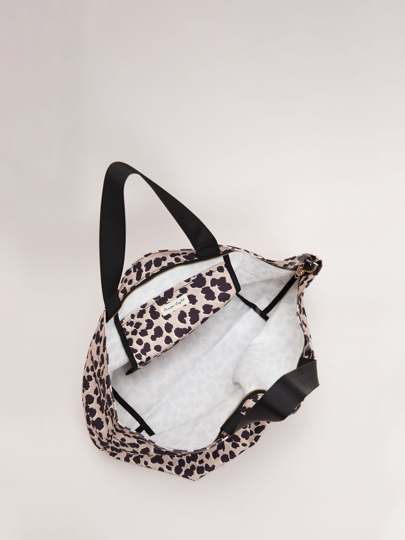 Phase Eight leopard print beach bag 60cm (British brand)