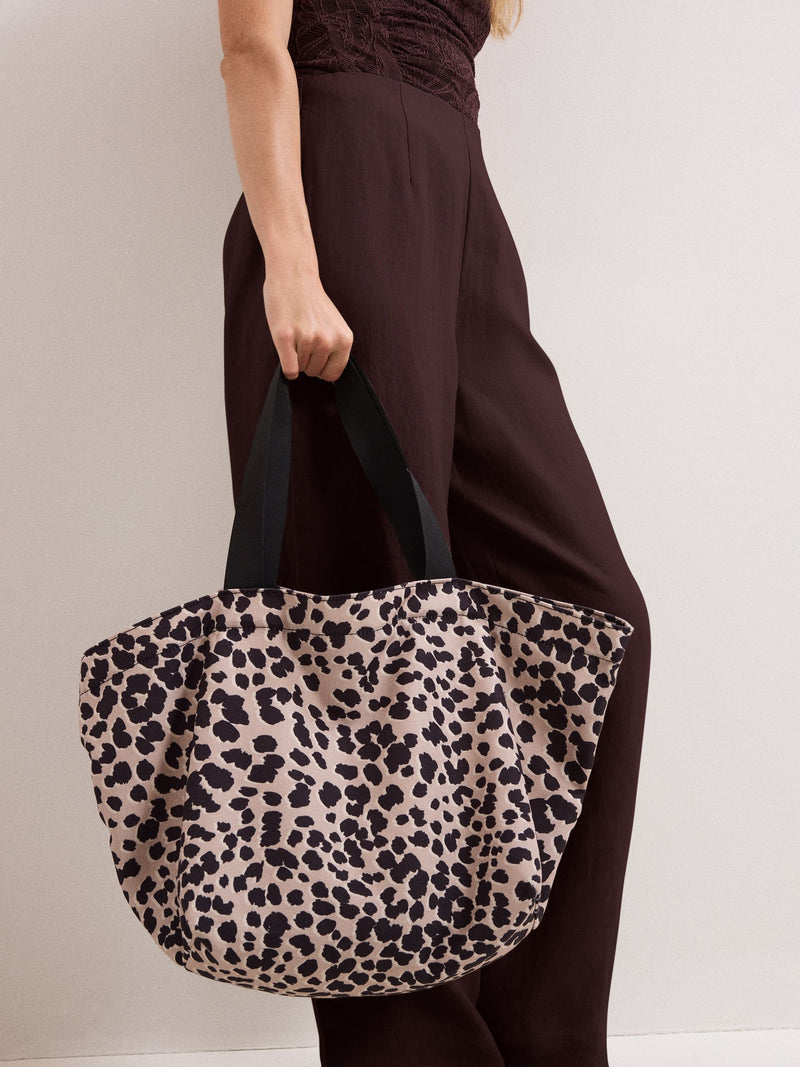 Phase Eight leopard print beach bag 60cm (British brand)