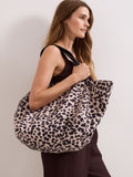 Phase Eight leopard print beach bag 60cm (British brand)
