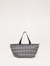 Next Phase Eight Black Printed Beach Bag 60cm x 31cm- Buy online at McGrocer