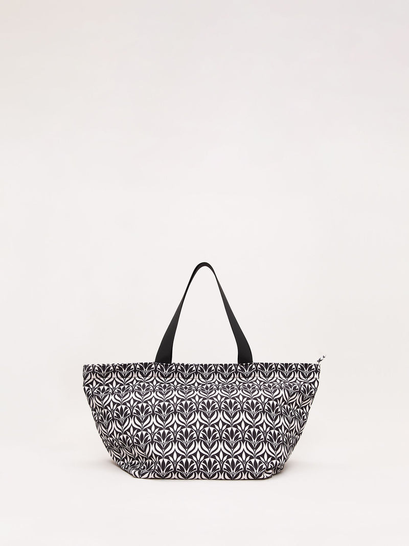 Phase Eight black printed large beach bag, imported from the UK