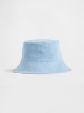 Gap blue bucket hat reversible denim and twill cotton, UK version
