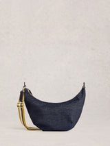 Next White Stuff Blue Natalie Denim Crossbody Bag- Buy online at McGrocer