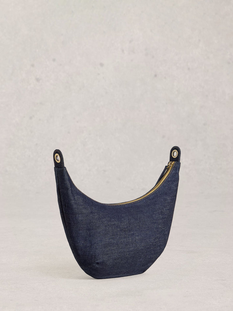White Stuff Blue Natalie crossbody bag - British product