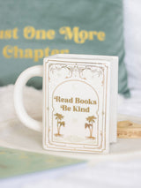 Next Something Different White Read Be Kind Book Shaped Ceramic Mug 450ml- Buy online at McGrocer