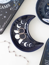 Next Something Different Blue Phase Crescent Moon Trinket Dish- Buy online at McGrocer