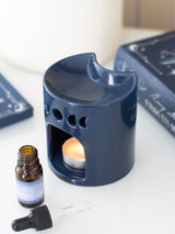 Next Something Different Blue Crescent Moon Oil Burner- Buy online at McGrocer