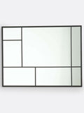 La Redoute Intérieurs Black Lenaig mirror 120x90cm, imported from the UK