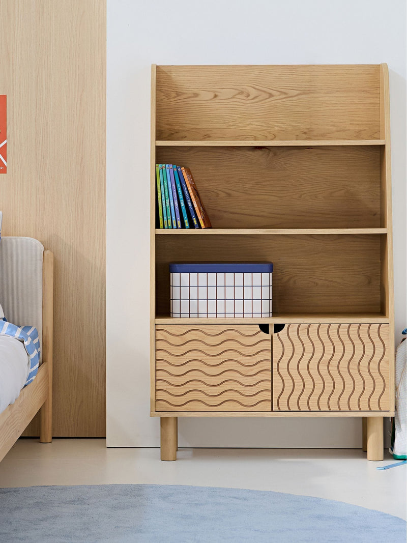 La Redoute Intérieurs Natural Wave bookcase 75x30x124 cm, UK version