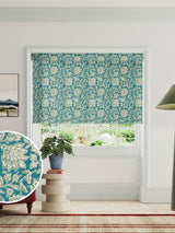 Next Land & Shore Rowallane Teal Roller Blind- Buy online at McGrocer