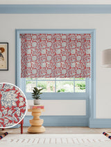 Next Land & Shore Red Rowallane Made to Measure Roller Blind- Buy online at McGrocer