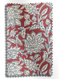 Land & Shore Rowallane red roller blind, UK version