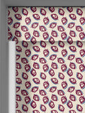 Land & Shore seedling roller blind red blue made-to-measure, UK version