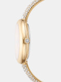 Swarovski gold tone Sublima bangle watch 28mm, imported from the UK