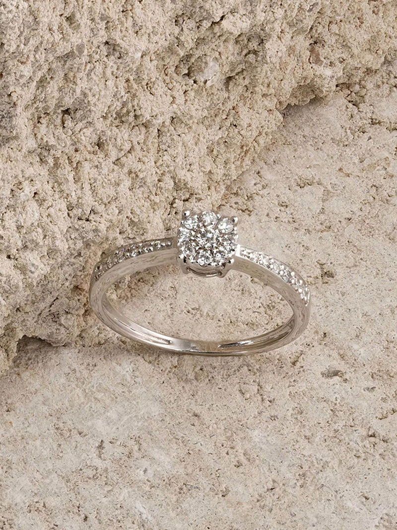 The Diamond Store Masami engagement ring 0.20ct lab diamond (British brand)